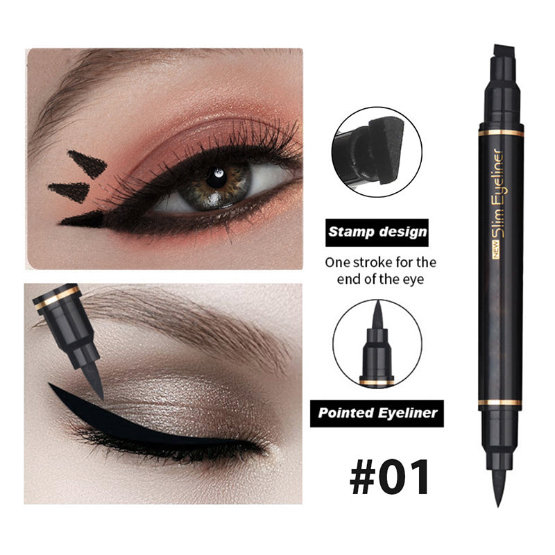 🎁Special Offers 🔥Dual-Ended Winged Eyeliner Stamp & Pen