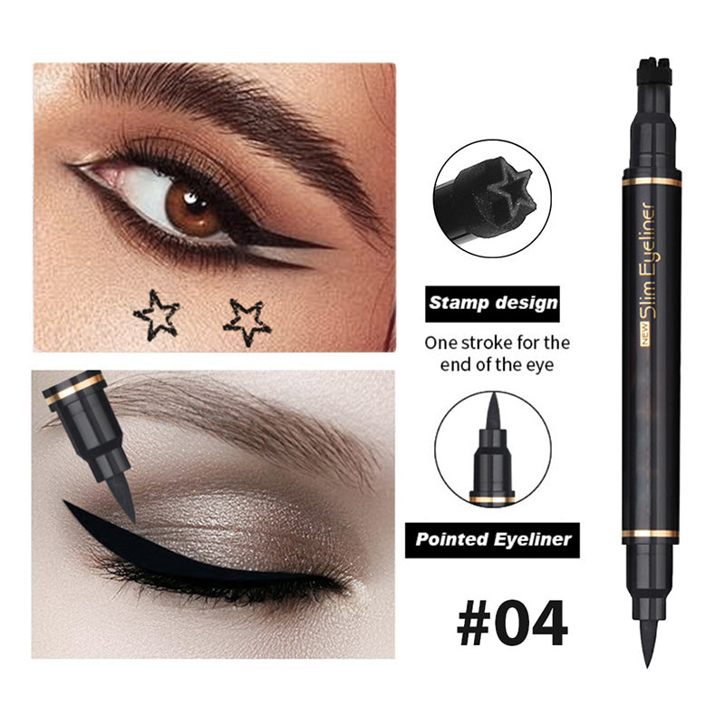 🎁Special Offers 🔥Dual-Ended Winged Eyeliner Stamp & Pen