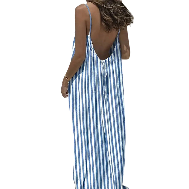 ⏳Time-Limited Special⏰Women's Summer Backless Spaghetti Strap Maxi Dress