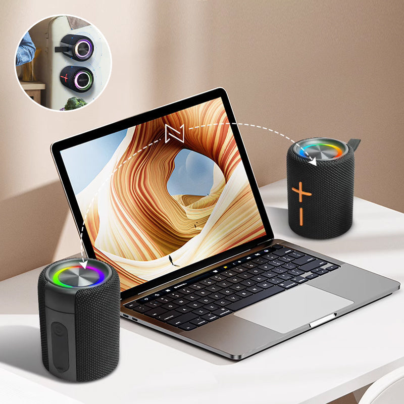 🥳2026 HOT SALE🥳💞 2-in-1 Magnetic Bluetooth Speaker,4000mAh