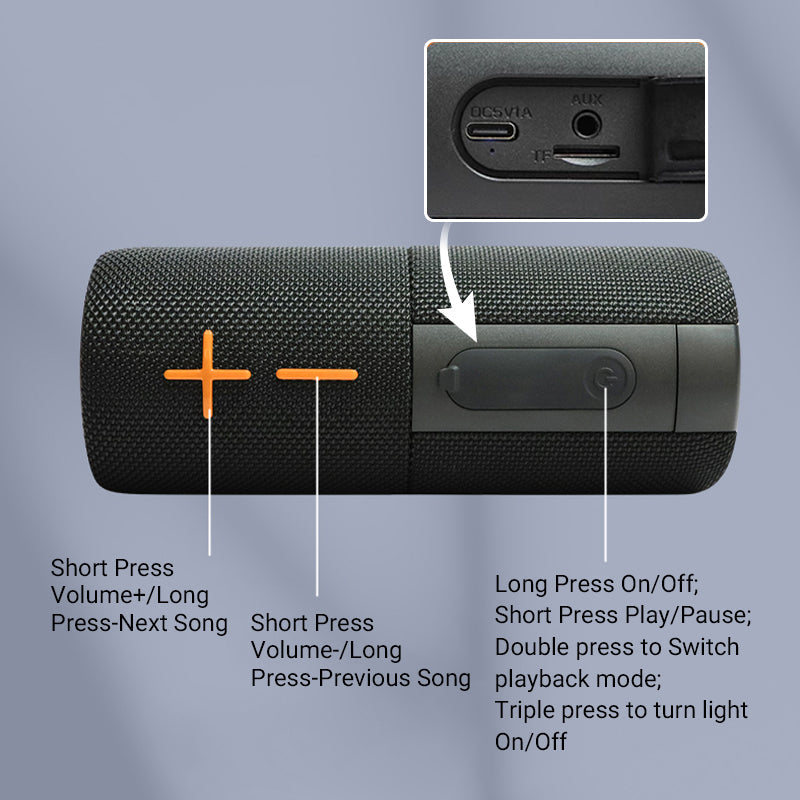 🥳2026 HOT SALE🥳💞 2-in-1 Magnetic Bluetooth Speaker,4000mAh