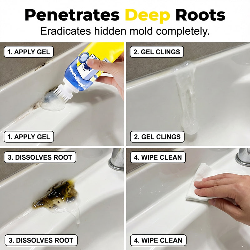 ✨ Deep Cleaning Mold Remover Gel – Erase Stains Effortlessly! ✨