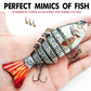 Multi-Segmented Bionic Swimming Fishing Lure