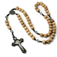 Rosary of Saint Benedict made of black wood