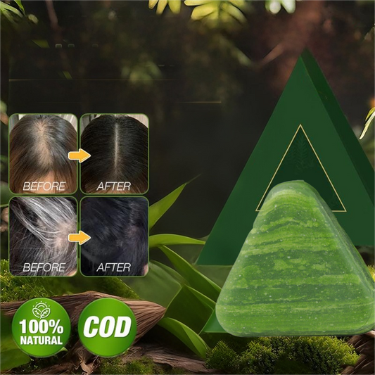 Oil-Control & Volumizing Herbal Shampoo Bar