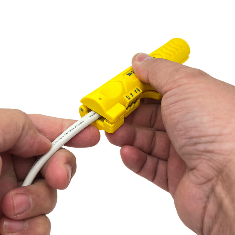 Universal Cable Stripper for Round & Flat