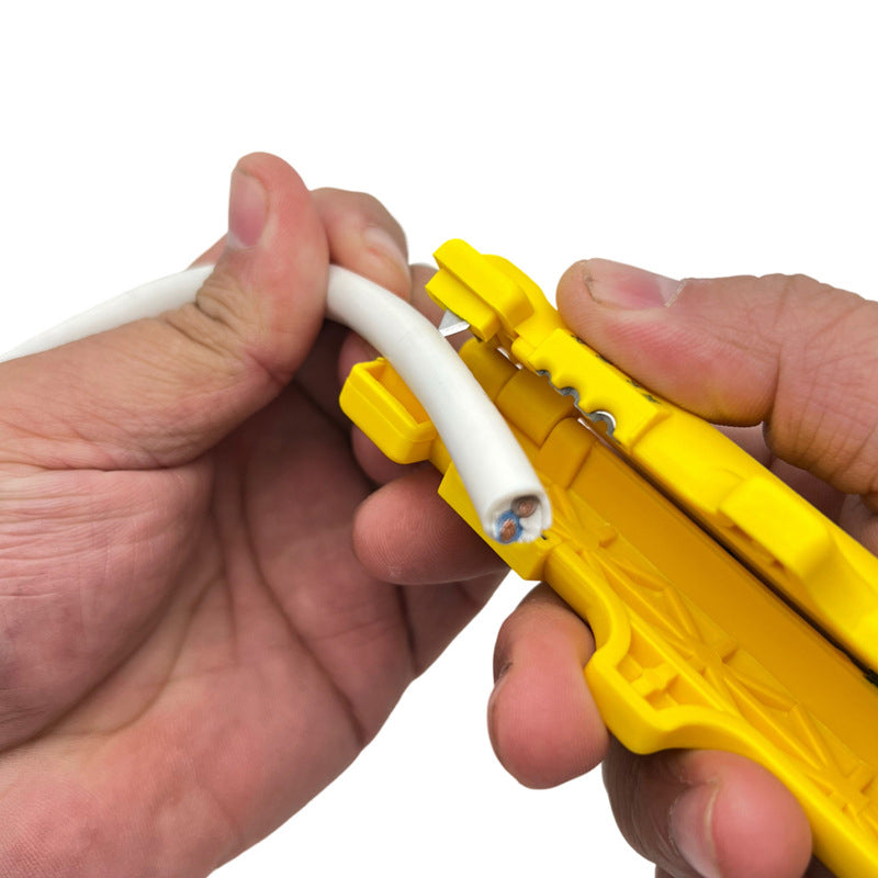 Universal Cable Stripper for Round & Flat