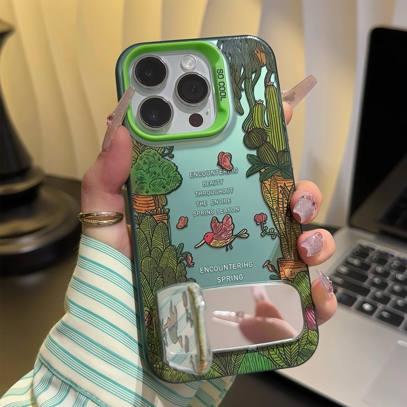 "Spring Encounter" Phone Case (with Stand)