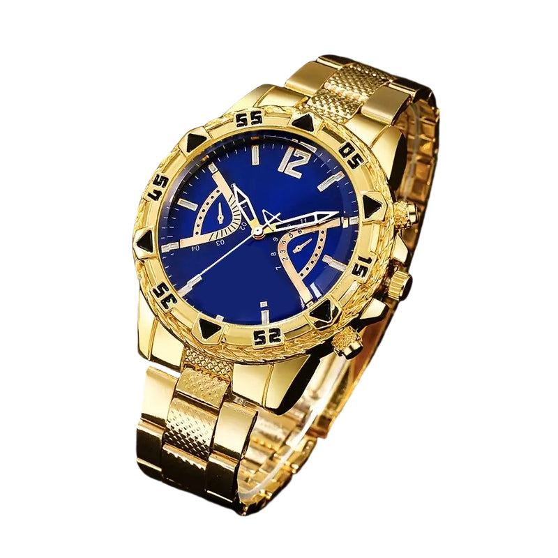 Men's Classic Metal Quartz Watch