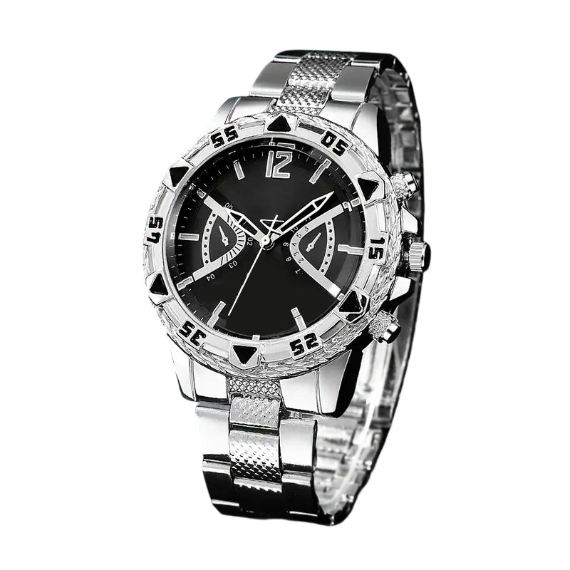 Men's Classic Metal Quartz Watch