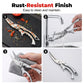 ✂️ Multi-Functional Heavy-Duty Kitchen Scissors – Snip, Cut, Crush – One Tool Rules Them All! 🦴🔪