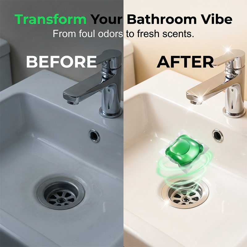 ⏳Time-Limited Special⏰Drain Deodorizer Pods – Bio‑enzyme formula neutralizes smells at the source. Instant fresh scent, no harsh chemicals. Say goodbye to embarrassing odours. 🚰✅