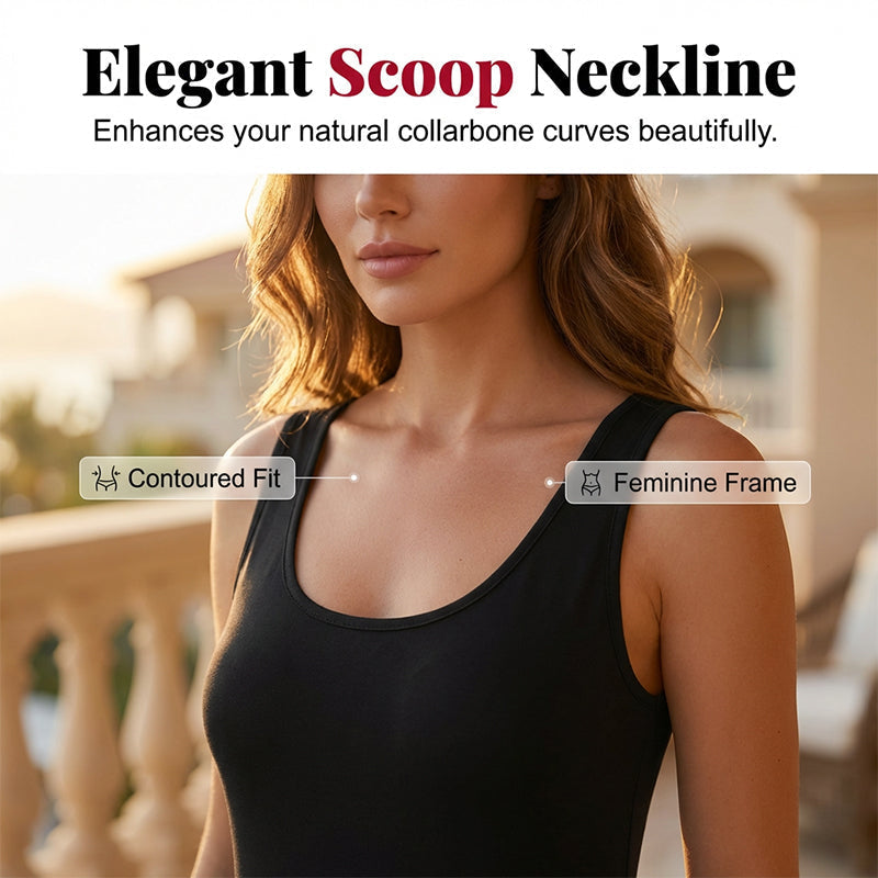 Women's Elegant Solid Color Sleeveless Dress