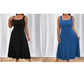 Women's Elegant Solid Color Sleeveless Dress