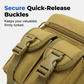 Tactical Waist Bag with Detachable Water Bottle Holder