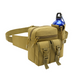 Tactical Waist Bag with Detachable Water Bottle Holder
