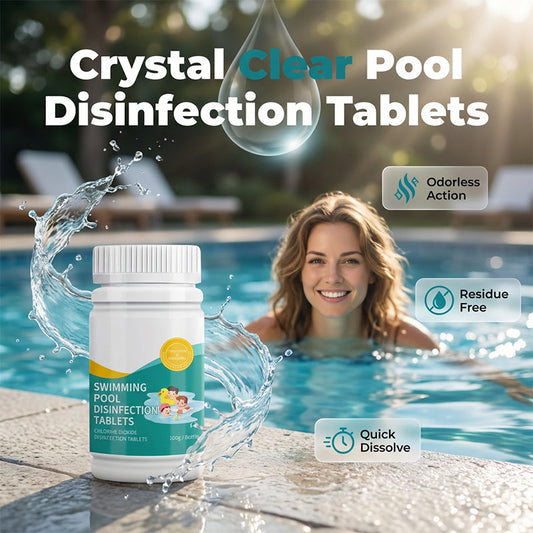 🔥 2026 Summer Hot Sale 🔥High-Efficacy Pool Effervescent Disinfection Tablets