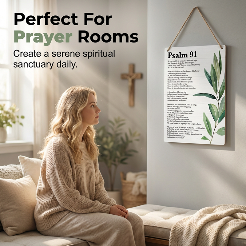 Greenery Decor Wall Plaque