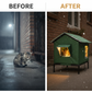⏳Time-Limited Special⏰All-Weather Elevated Outdoor Cat House – Waterproof, Insulated, Foldable 🌧️