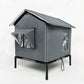 ⏳Time-Limited Special⏰All-Weather Elevated Outdoor Cat House – Waterproof, Insulated, Foldable 🌧️