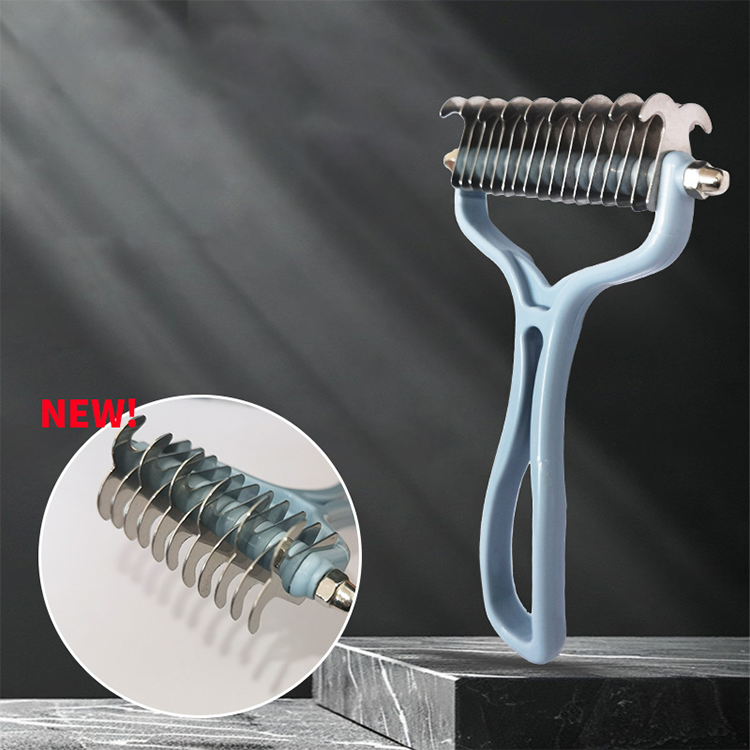 🐶🐱2-in-1 Pet Dematting & Deshedding Comb~Limited time 49% OFF – Premium quality – Bestseller! 🔥✨