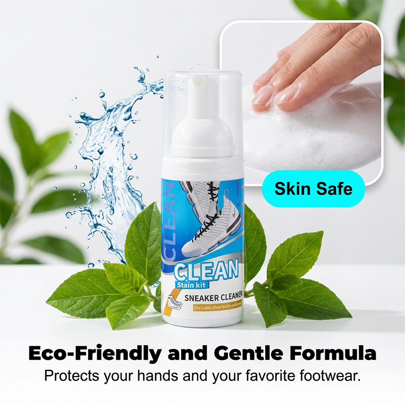 3PCS Water-Free Foam Sneaker Cleaner Kit