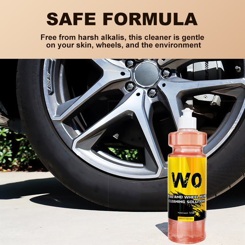 No-Scrub Powerful Wheel & Tire Cleaner