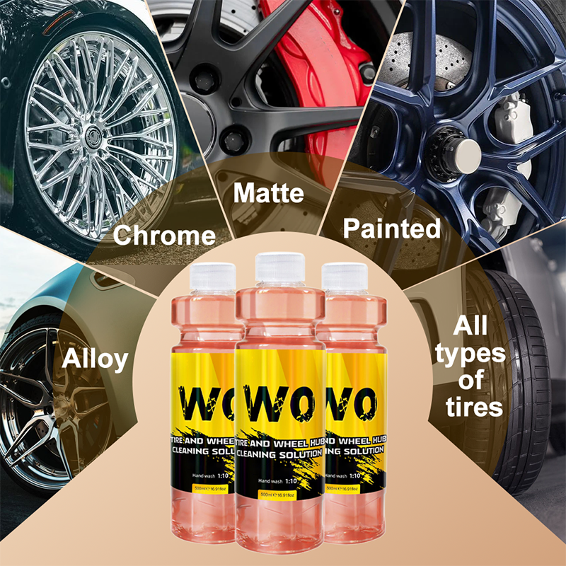 No-Scrub Powerful Wheel & Tire Cleaner