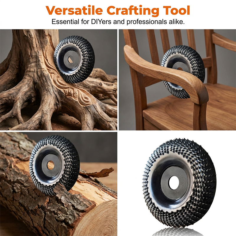 🔥50% OFF! Wood shaping disc for angle grinder – rapid removal, ultra durable. Perfect for carving & DIY! 50K+ sold! 🔧✨