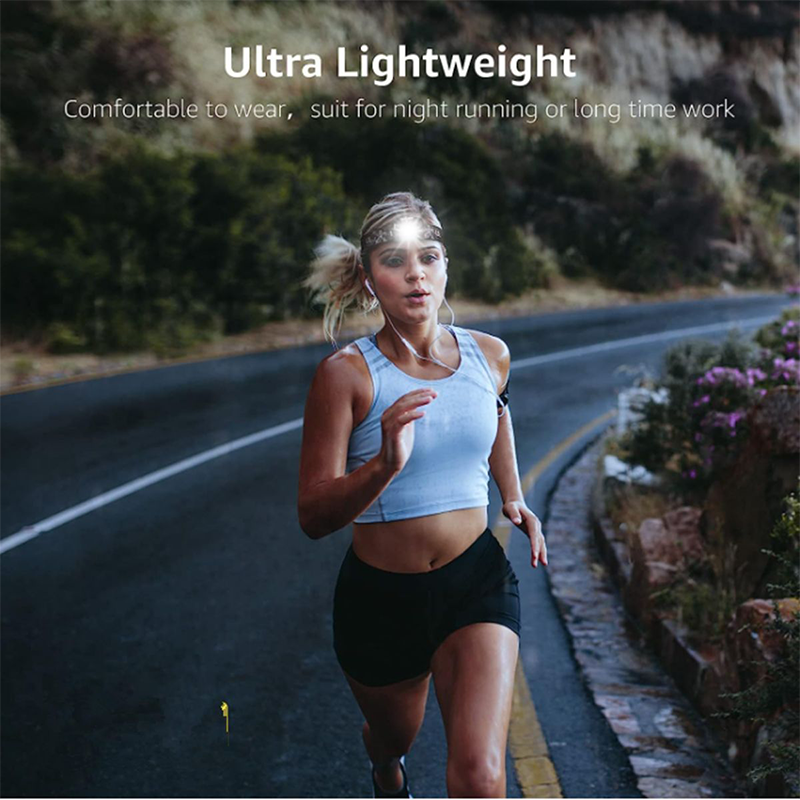Ultra-Bright Dual Beam Headlamp for Camping and Hiking