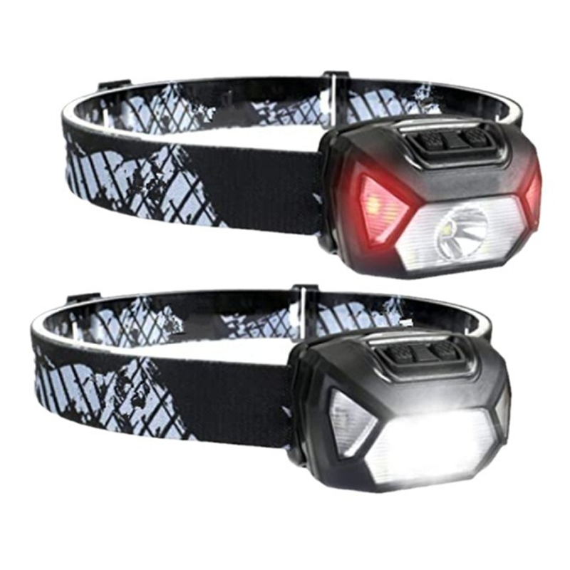 Ultra-Bright Dual Beam Headlamp for Camping and Hiking