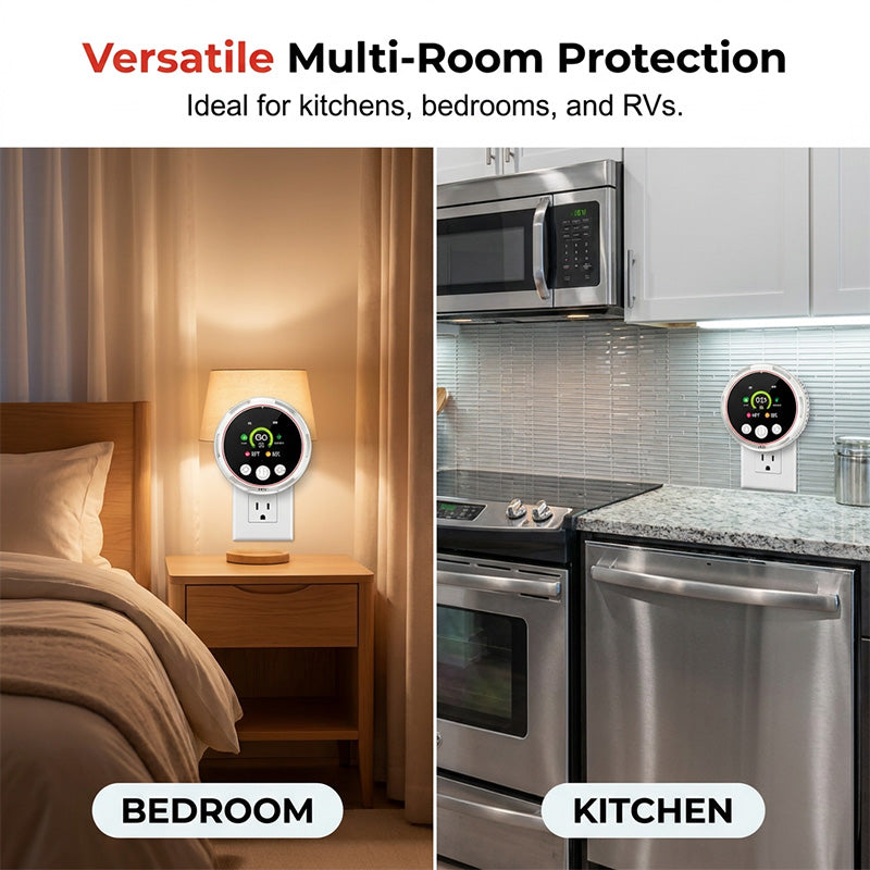 Plug-In Carbon Monoxide Detectors