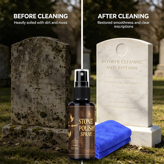 Tombstone Polish Spray with Towel