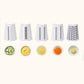 Multifunctional Hand-Crank Drum Vegetable Slicer