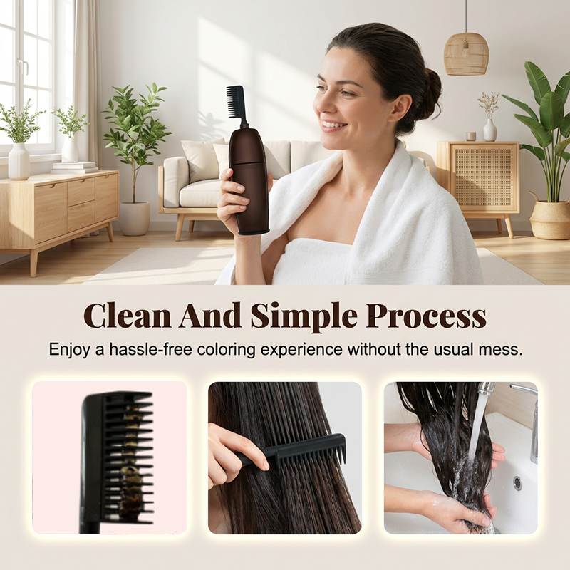 Natural Plant‑Derived Gentle Hair Color