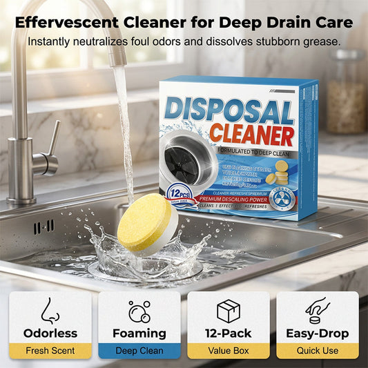 Garbage Disposal Cleaner and Deodorizer Tablets
