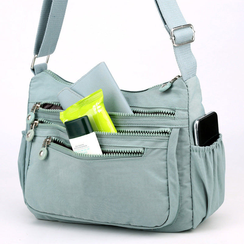 🎒 LIMITED-TIME 50% OFF! ✨ Lightweight Nylon Crossbody Bag – Multi-Pocket, Water-Resistant, Adjustable 🔧