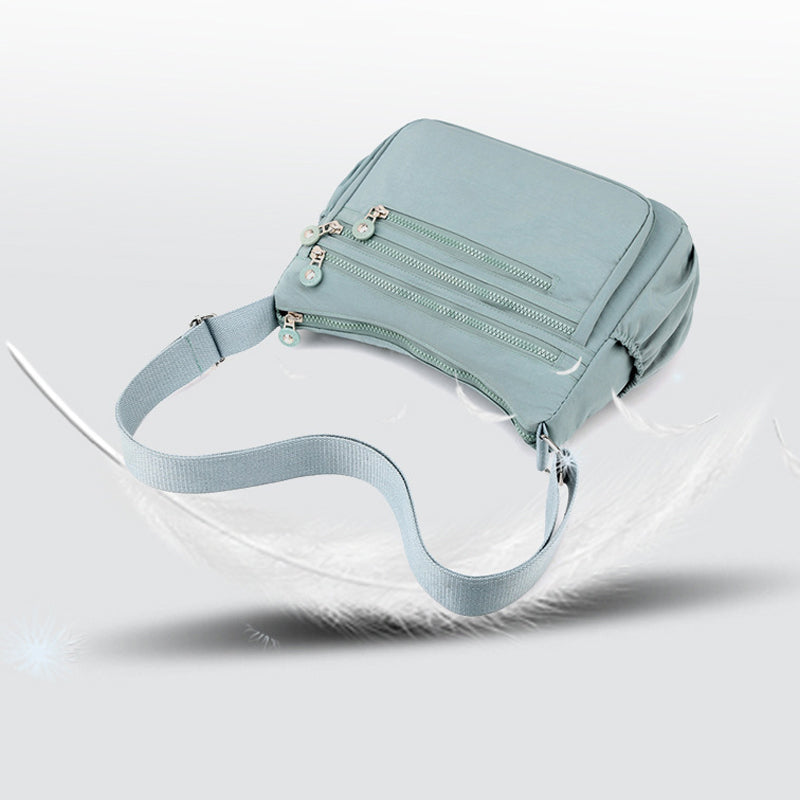 🎒 LIMITED-TIME 50% OFF! ✨ Lightweight Nylon Crossbody Bag – Multi-Pocket, Water-Resistant, Adjustable 🔧