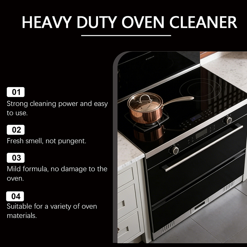 🥳2026 HOT SALE🥳💞50K+ SOLD!🔥🧽 50% OFF! Heavy Duty Oven Cleaner Spray – Dissolves baked‑on grease fast. No scrubbing – just spray, wait & wipe clean! 🍗✨