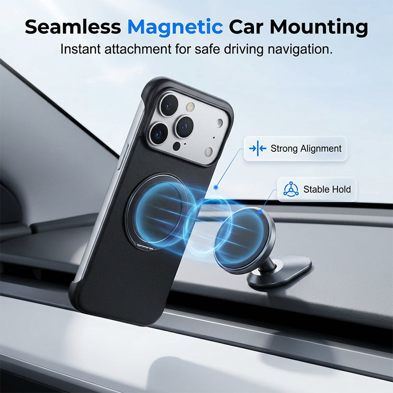 Magnetic Metal Frame Case
