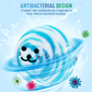 🧼Antibacterial cleaning brush with balls for the bathroom