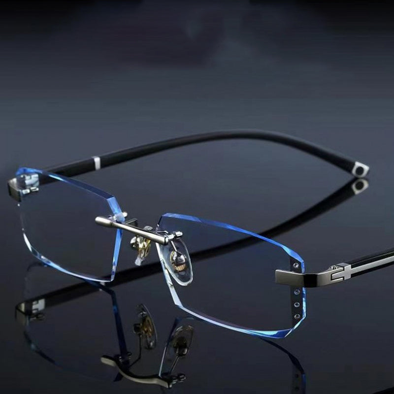 Anti-Blue Light Rimless Reading Glasses