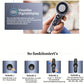 ⏳Time-Limited Special⏰Bladeless Portable Refrigeration Fan, 100+ Speed Adjustable Personal Mini Cooling Fan with Digital Display