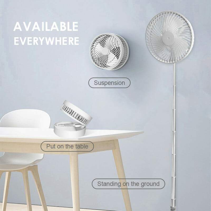 📢📢50% OFF !! ⏰ Telescopic Folding USB Charging Fan