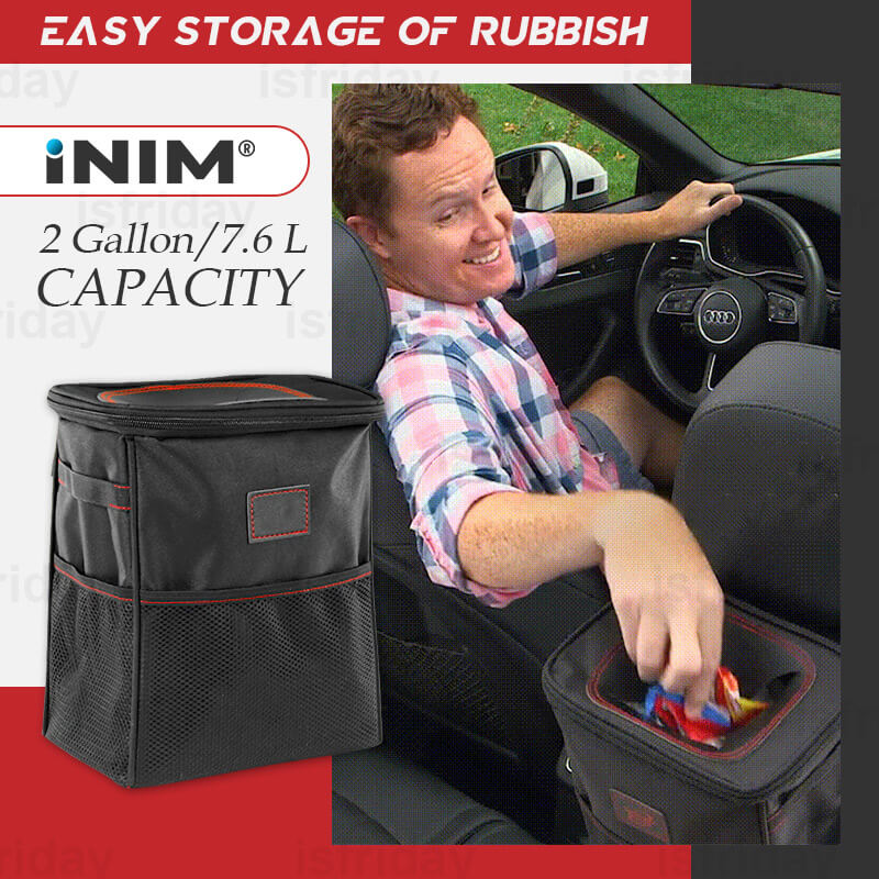 🎁50% OFF💥INIM® Multipurpose Car Organizer Garbage Bin
