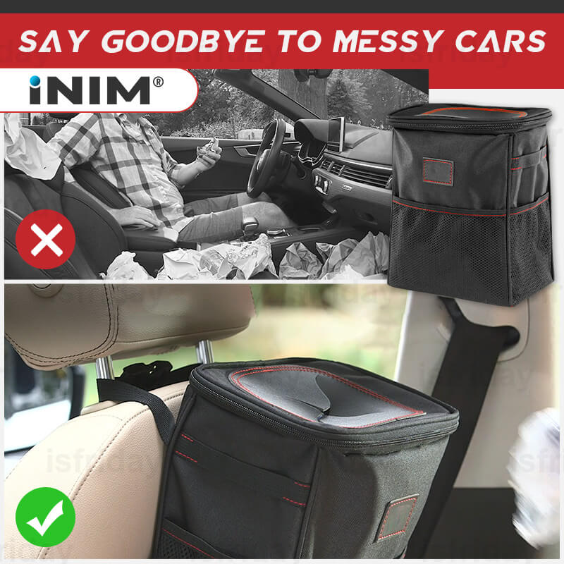 🎁50% OFF💥INIM® Multipurpose Car Organizer Garbage Bin