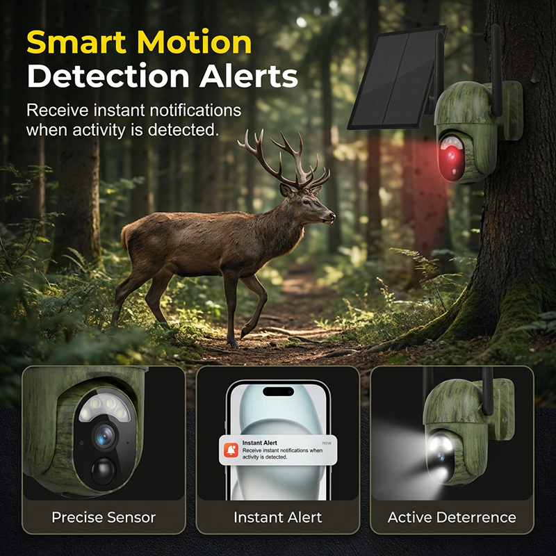 🥳2026 HOT SALE🥳💞50K+ SOLD!🏡⚡ 50% OFF! Night Vision Solar Cam – 240° panoramic, motion alerts. All‑weather durable. A smart security upgrade. 🌟🔒
