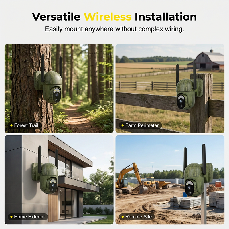 🥳2026 HOT SALE🥳💞50K+ SOLD!🏡⚡ 50% OFF! Night Vision Solar Cam – 240° panoramic, motion alerts. All‑weather durable. A smart security upgrade. 🌟🔒
