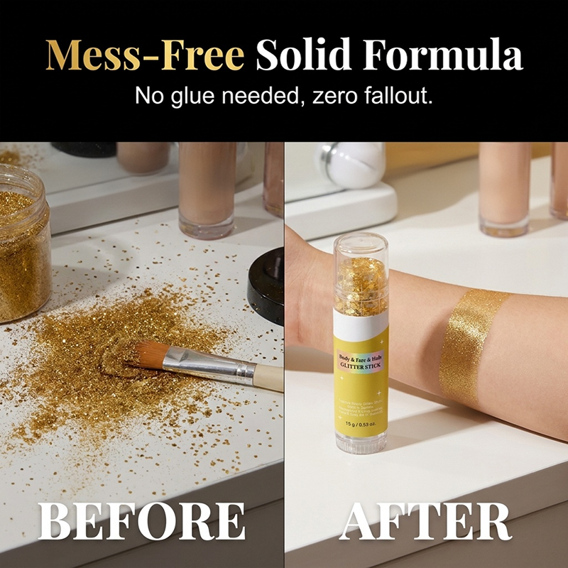 Waterproof Body & Face Glitter Stick