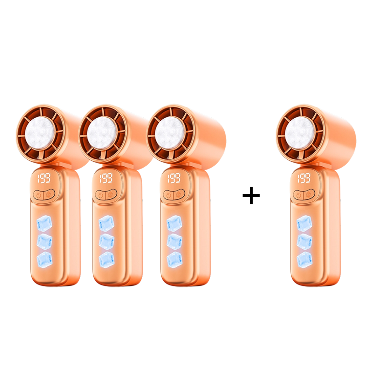 Portable mini fan with long-lasting battery
